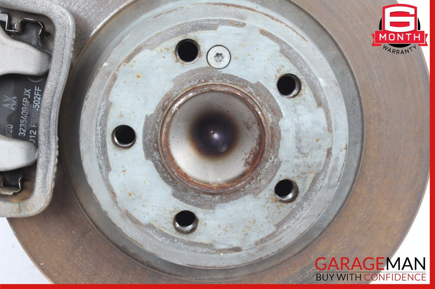 14-19 Mercedes CLA250 Rear Right Spindle Knuckle Hub Rotor Disc w/ Brake Caliper
