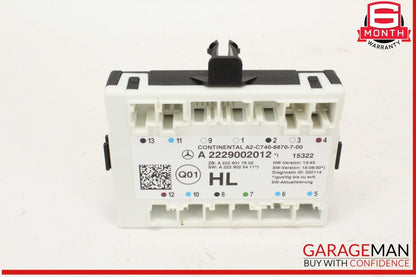 14-17 Mercedes W222 S550 Rear Left Driver Side Door Control Module Unit OEM
