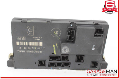 06-11 Mercedes W219 CLS550 CLS500 Front Right Door Control Module 2198200726 OEM