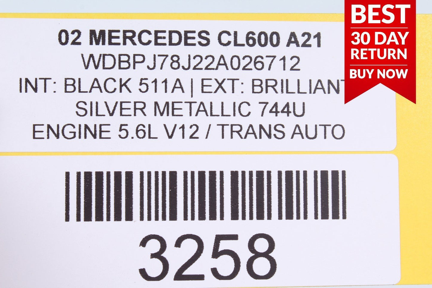 00-06 Mercedes W215 CL600 Telephone Phone Antenna Control Module OEM A21