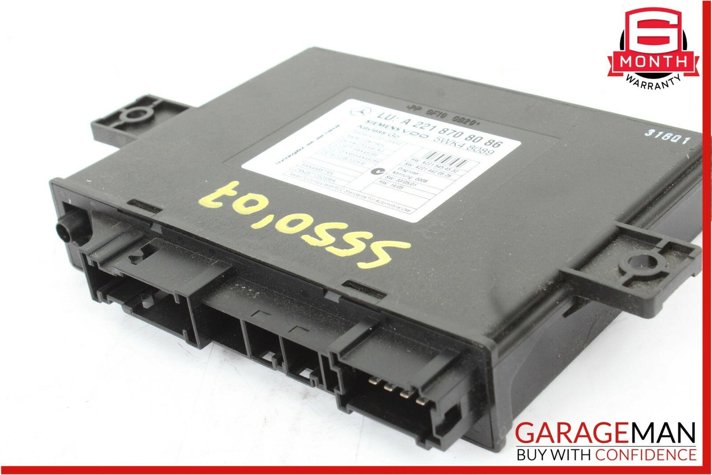 07-14 Mercedes W221 S550 S600 Keyless Go Door Entry Controller Module Unit