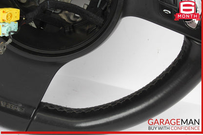 11-14 Porsche Cayenne 958 Steering Wheel w/ Paddle Shifters Black OEM