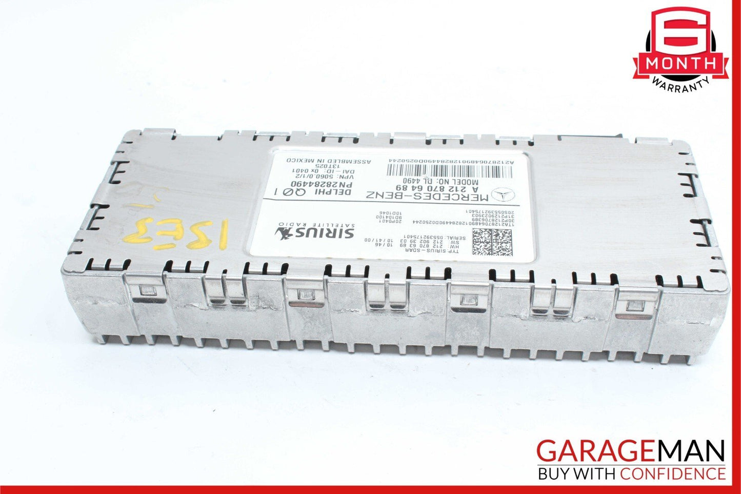 12-14 Mercedes W212 E350 E400 Sirius Satellite Radio Receiver 2128706489 OEM