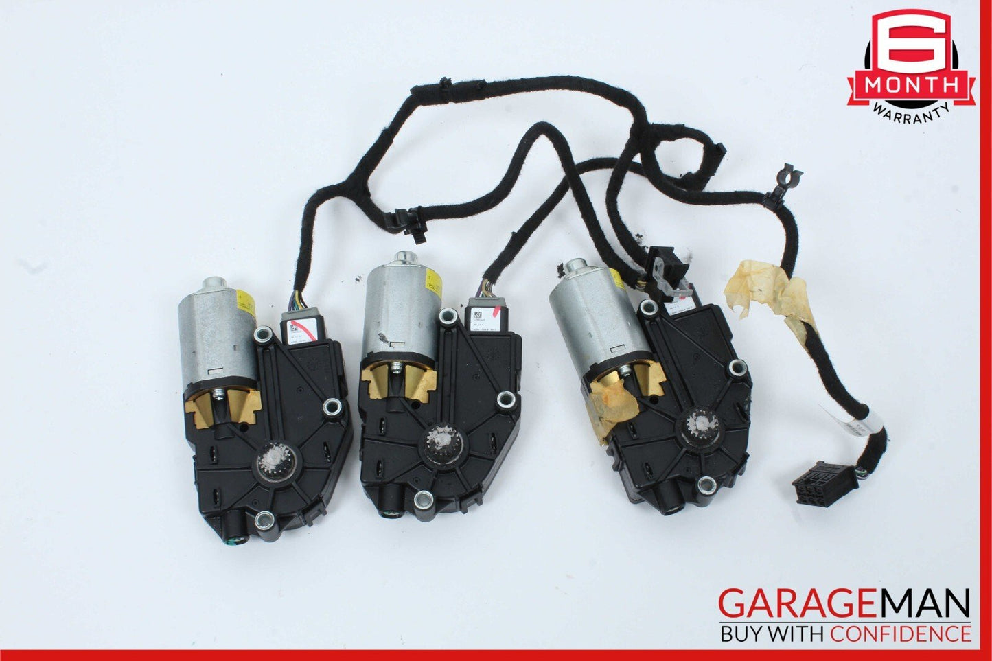 06-12 Mercedes W251 R500 ML550 Panoramic Sunroof Sun Roof Motor Set of 3 Pc