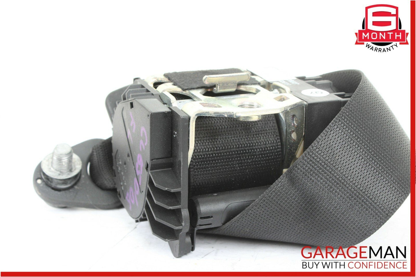 07-10 Mercedes W216 CL550 Front Left Driver Seat Belt Seatbelt Retractor Black