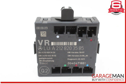 08-14 Mercedes X204 GLK350 4MATIC Front Right Side Door Control Module Unit OEM