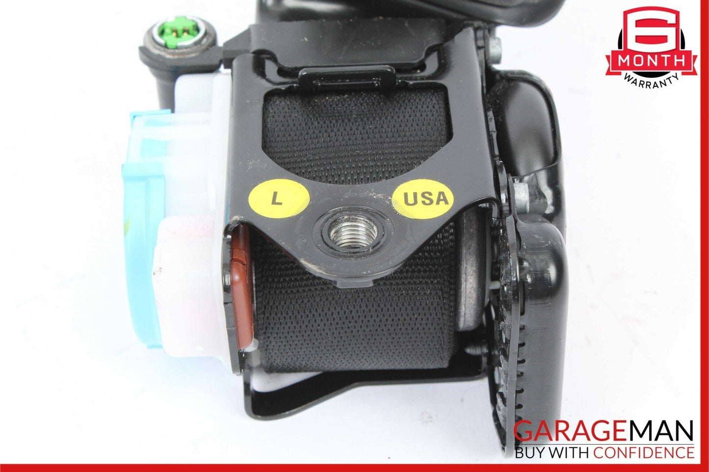 12-14 Mercedes W204 C250 C350 C63 Front Left Side Seat Belt Retractor Black