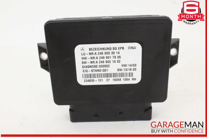 12-20 Mercedes W117 CLA250 SLK350 Hand Parking Brake Control Module Unit OEM