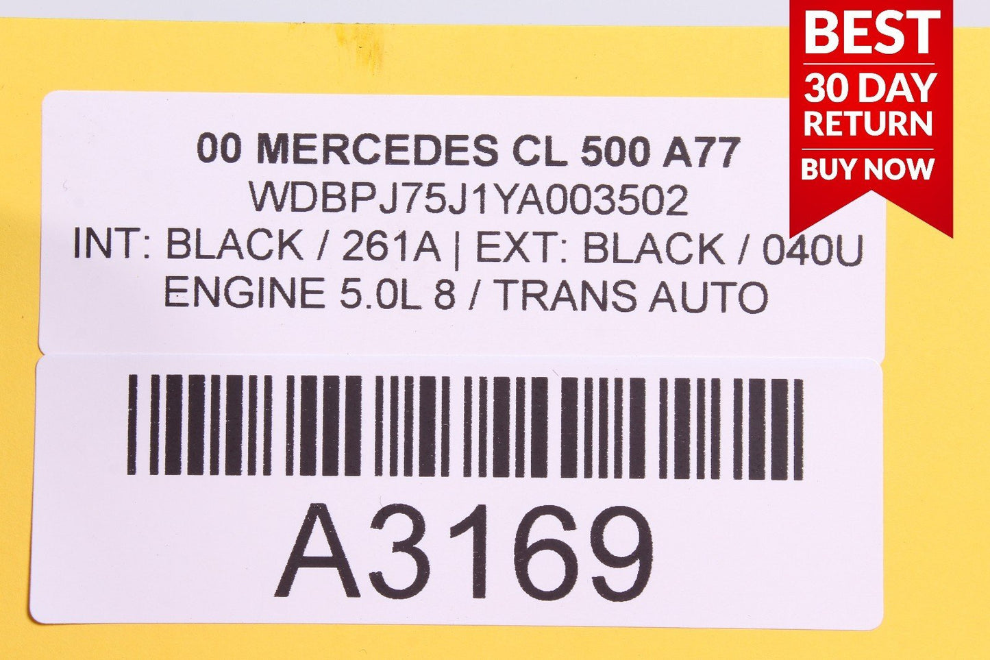 00-06 MERCEDES W215 CL500 S500 FRONT LEFT OR RIGHT SEAT VALVE BLOCK A77 OEM
