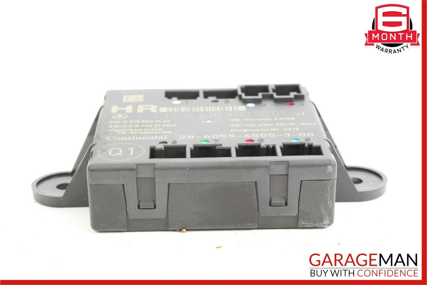 08-14 Mercedes W204 C250 C350 Rear Right Side Door Control Module 2189001501 OEM