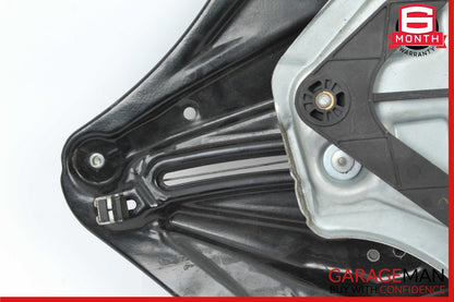 10-16 Mercedes W207 E350 Rear Right Window Regulator Motor Plate Frame Assy