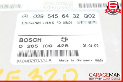 96-03 Mercedes W210 E320 E430 ABS ESP Electronic Stability Module Unit