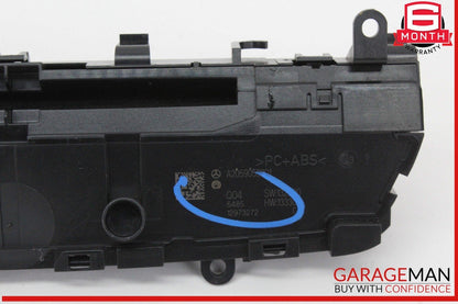 15-19 Mercedes W205 C300 C400 Media Center Dashboard Hazard Control Switch OEM