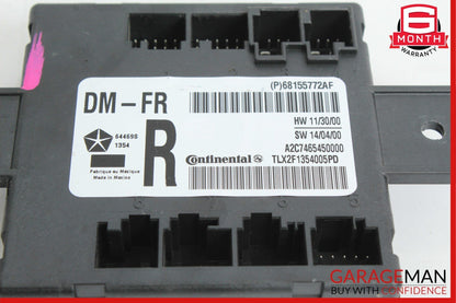 14-17 Jeep Grand Cherokee Front Right Passenger Side Door Control Module Unit