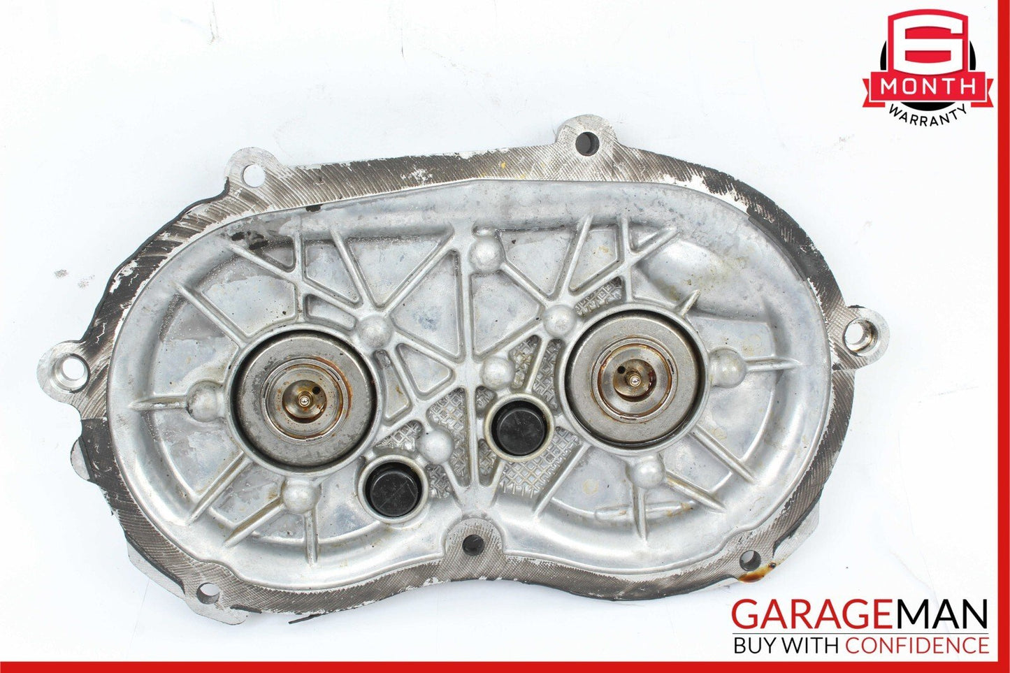 06-13 Mercedes W211 EE50 S550 Front Right Engine Timing Chain Cover Plate OEM
