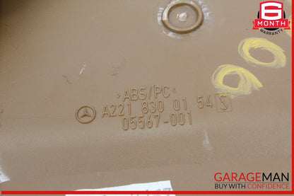 07-13 Mercedes W221 S400 Hybrid Dashboard AC A/C Air Vent Left Driver Beige OEM