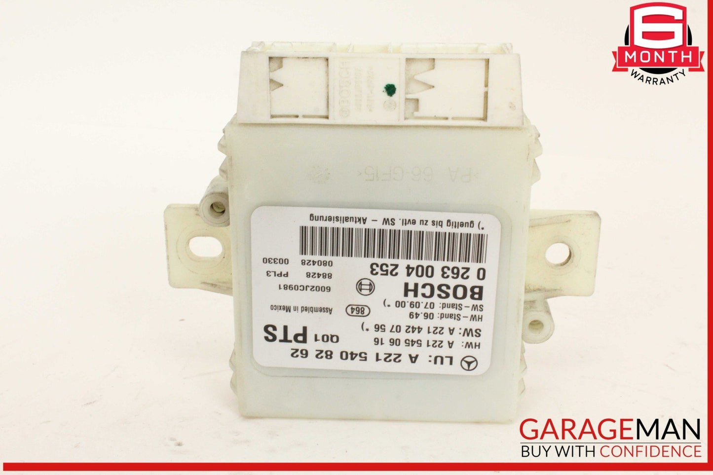 07-09 Mercedes W221 S550 CL550 Parking Back Up Reverse Distance Control Module