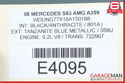 07-09 Mercedes W221 S63 CL63 Bluetooth Communication Module OEM