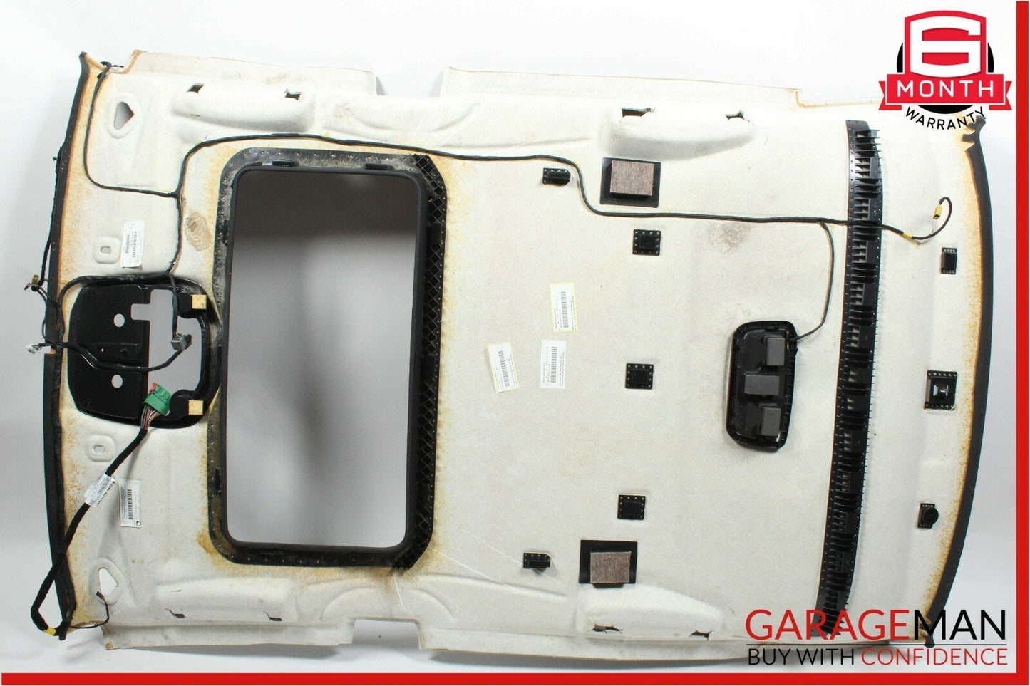 14-16 Maserati Quattroporte Top Upper Roof Headliner Trim Panel Cover Suede OEM