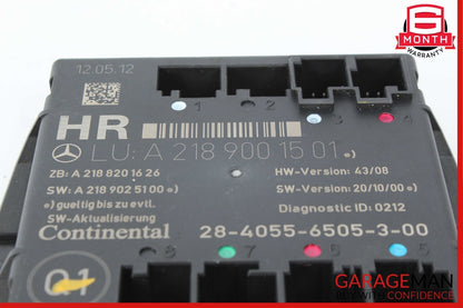 08-18 Mercedes C300 E550 CLS550 C300 Rear Right Side Door Control Module Unit