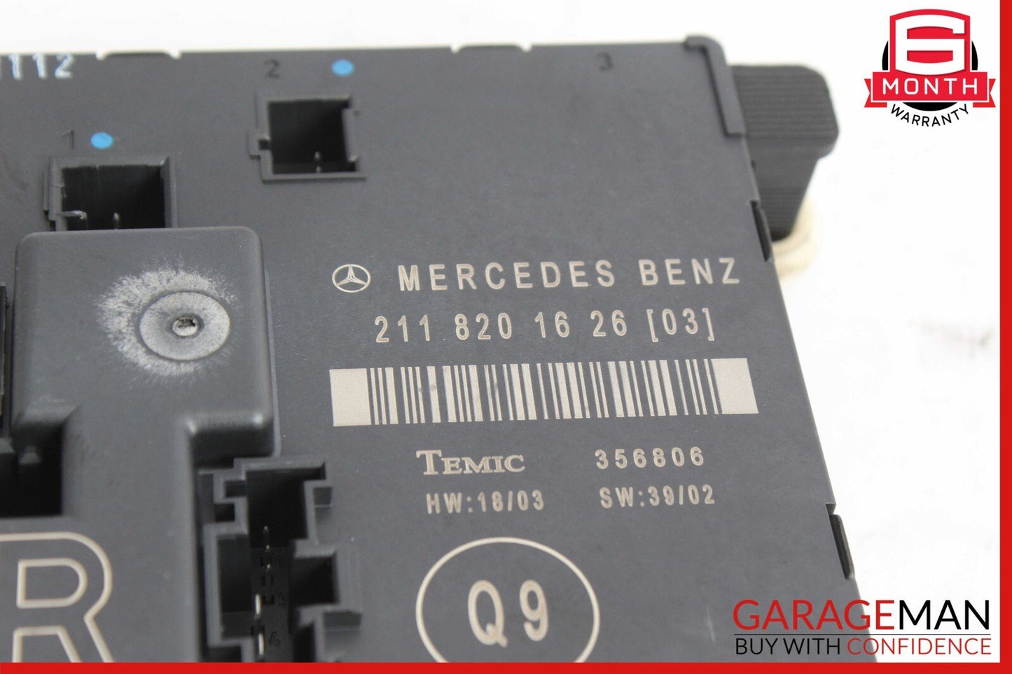 03-09 Mercedes W211 E55 AMG E350 E550 Rear Right Door Controller Module Unit OEM