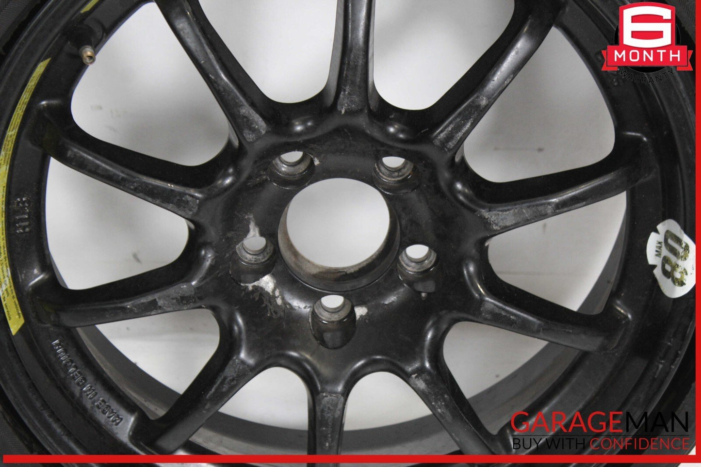 03-12 Mercedes R230 SL500 SL63 AMG Spare Tire Emergency Wheel Donut Rim 17" R17