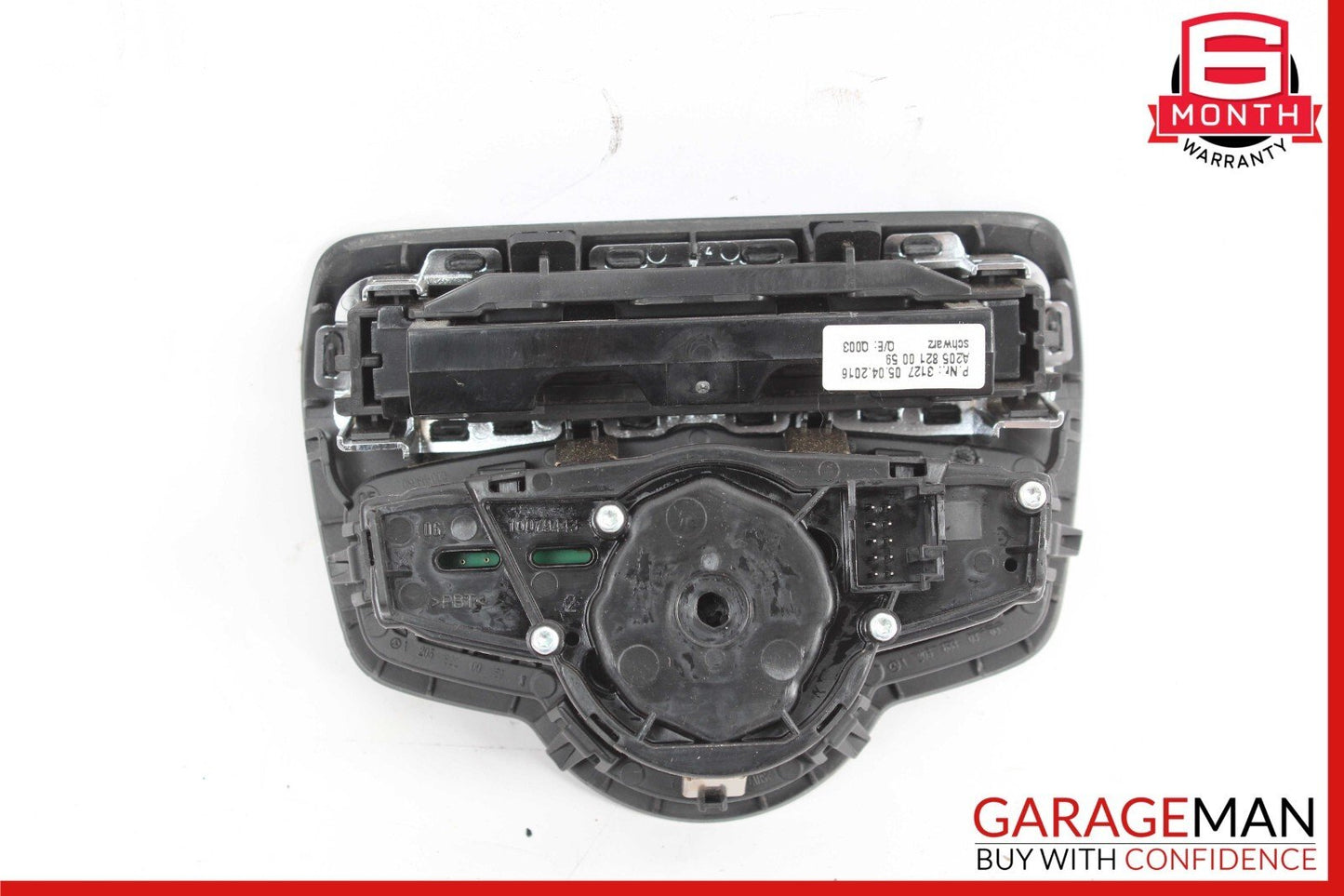 15-20 Mercedes W205 C300 Head Light Headlight Control Switch Trim Assy Black