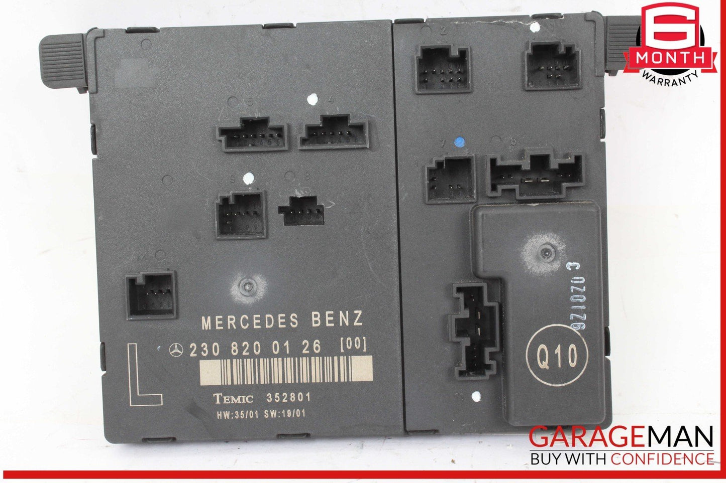 03-12 Mercedes R230 SL500 SL55 AMG Front Left Door Control Module 2308203526 OEM