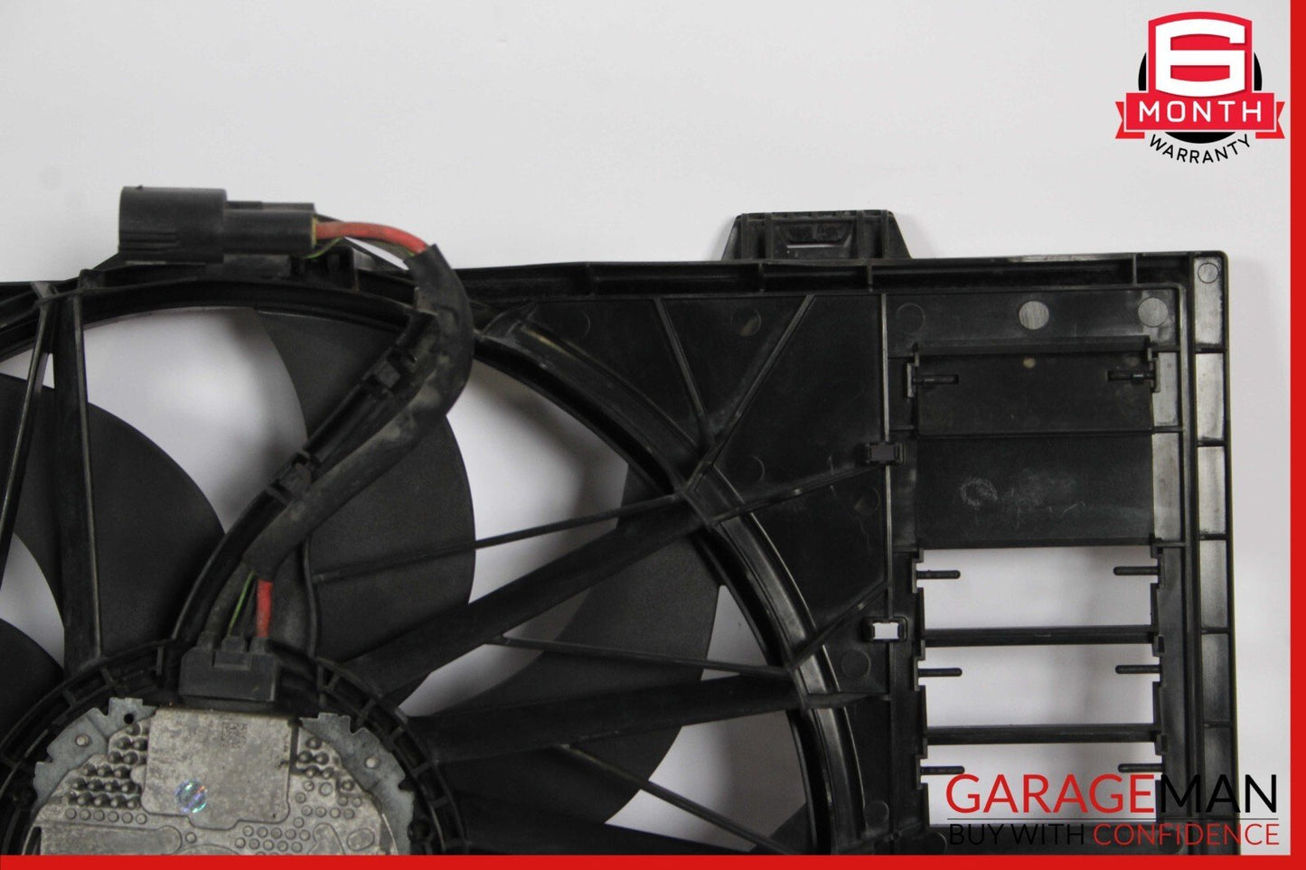 10-16 Porsche Panamera 970 Radiator Engine Electric Cooling Fan Assembly OEM