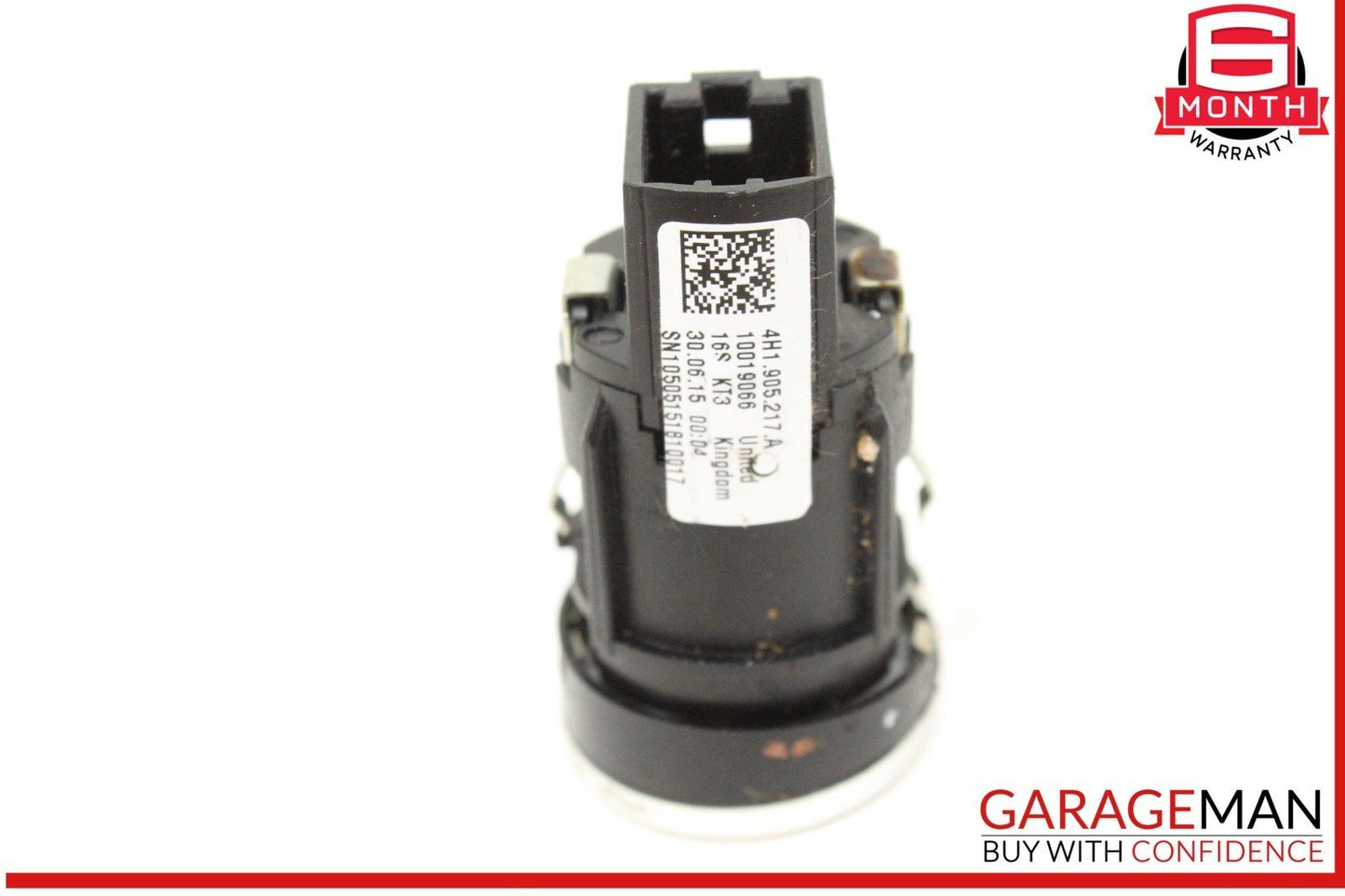 11-18 Audi A8 Engine Ignition Start Stop Switch Button w/ Key Fob 4H1905217A OEM
