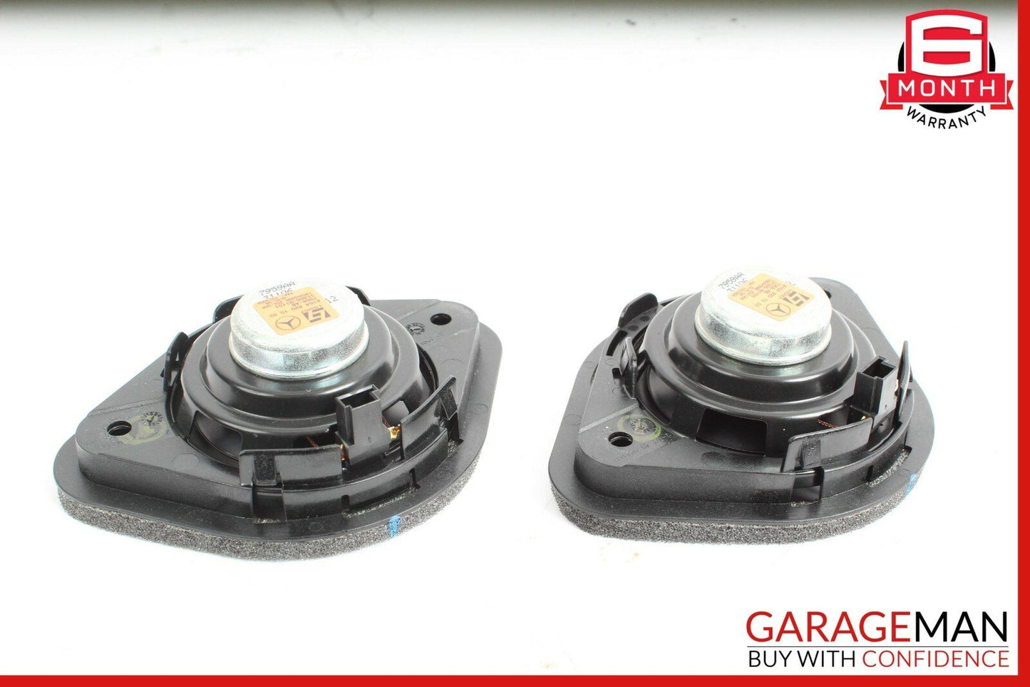 07-12 Mercedes X164 GL450 Rear Right & Left Side Door Audio Tweeter Speaker Set