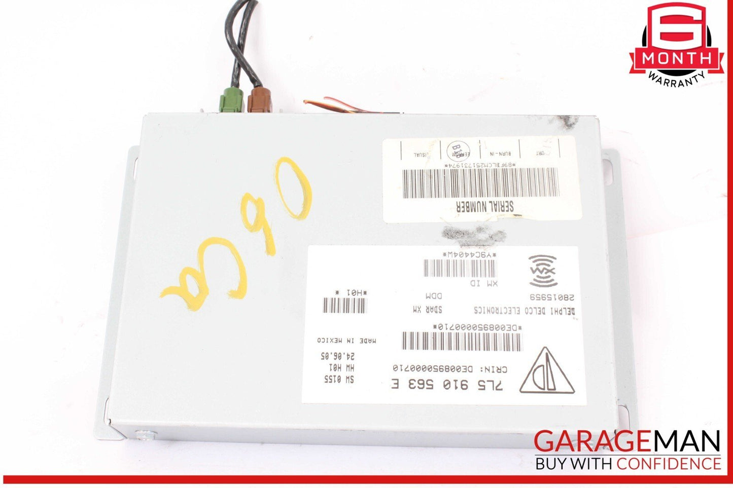 03-10 Porsche Cayenne 955 957 Sirius Satellite Radio Receiver Module Unit OEM
