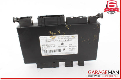 03-12 Mercedes W211 E63 AMG ML500 Front Left Side Seat Control Module OEM