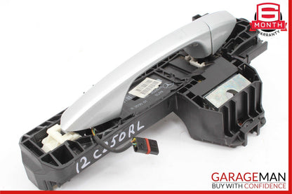 08-14 Mercedes W204 C250 Rear Left Driver Side Exterior Door Handle Silver OEM