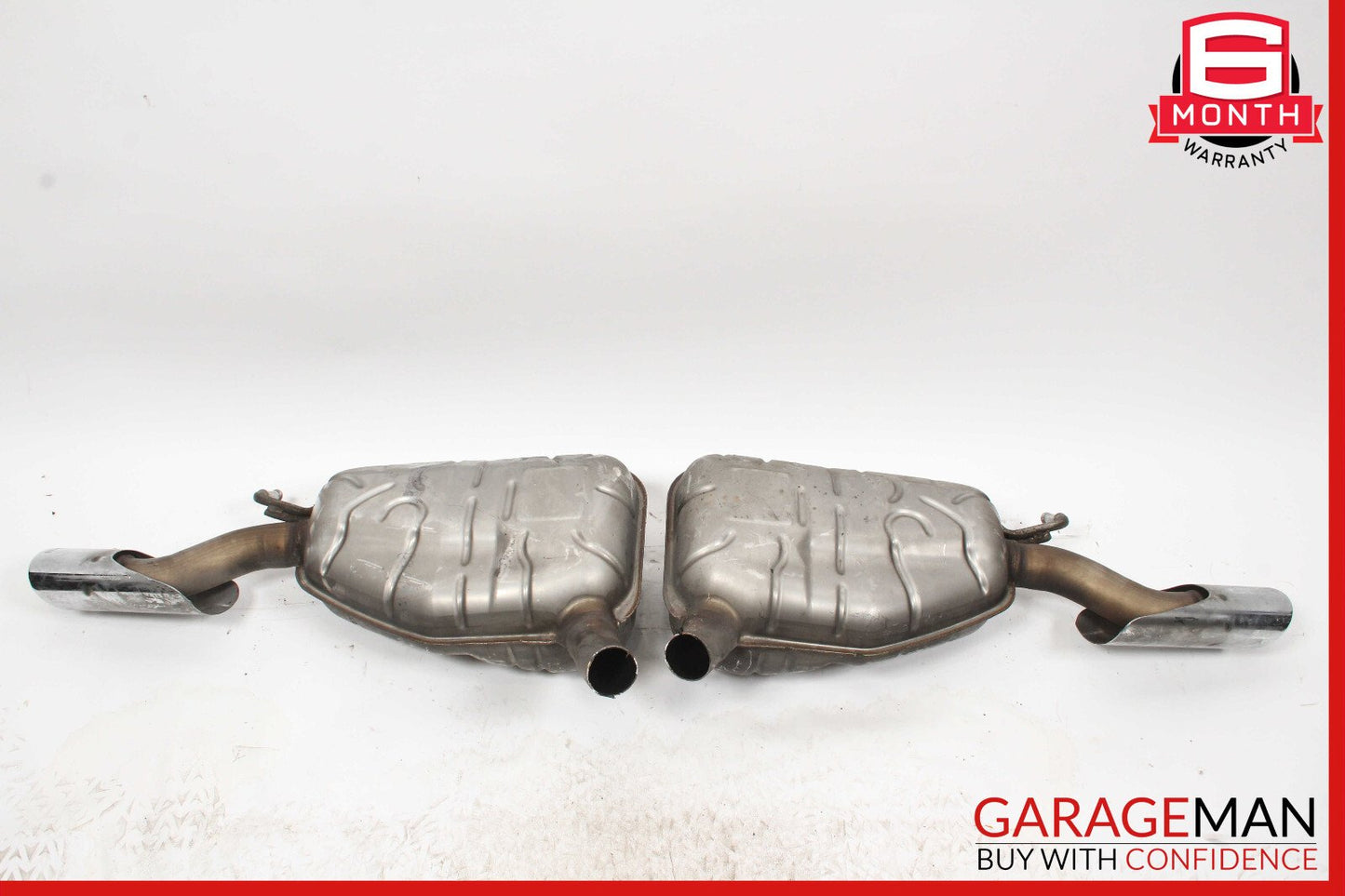 06-08 Mercedes W219 CLS500 CLS550 AMG Right & Left Exhaust Muffler Mufflers OEM