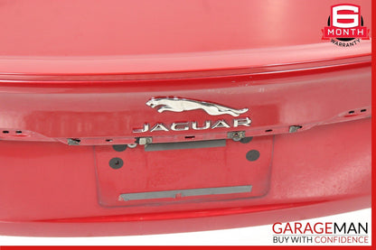 16-23 Jaguar XF Rear Trunk Lid Shell Panel Deck Red OEM