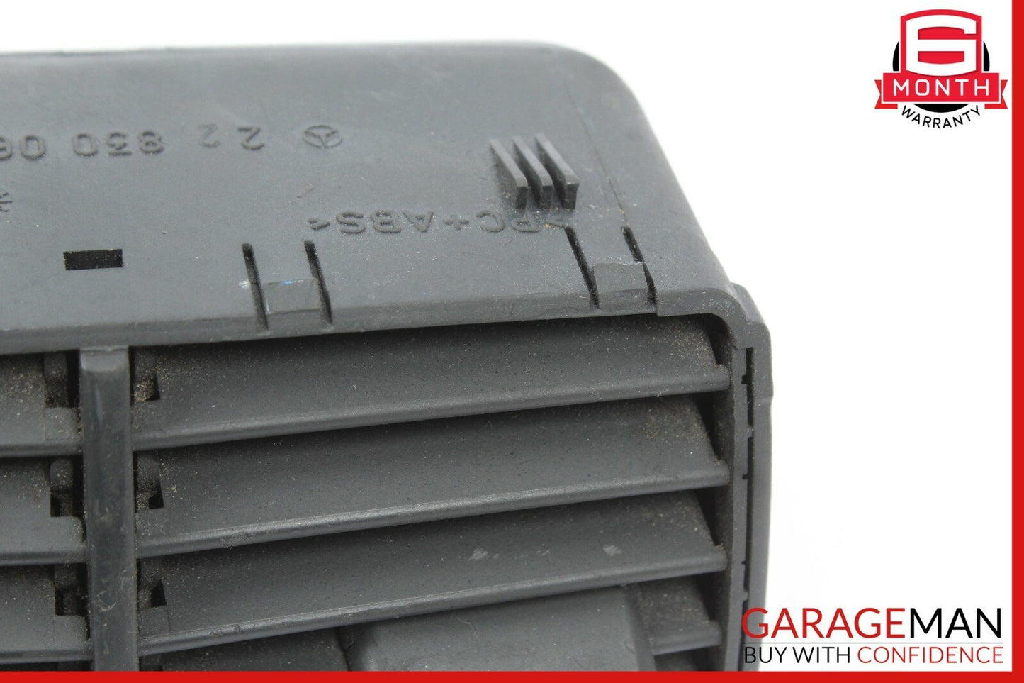00-06 Mercedes W215 CL500 Rear Center Console AC A/C Air Vent Trim Grill Grille