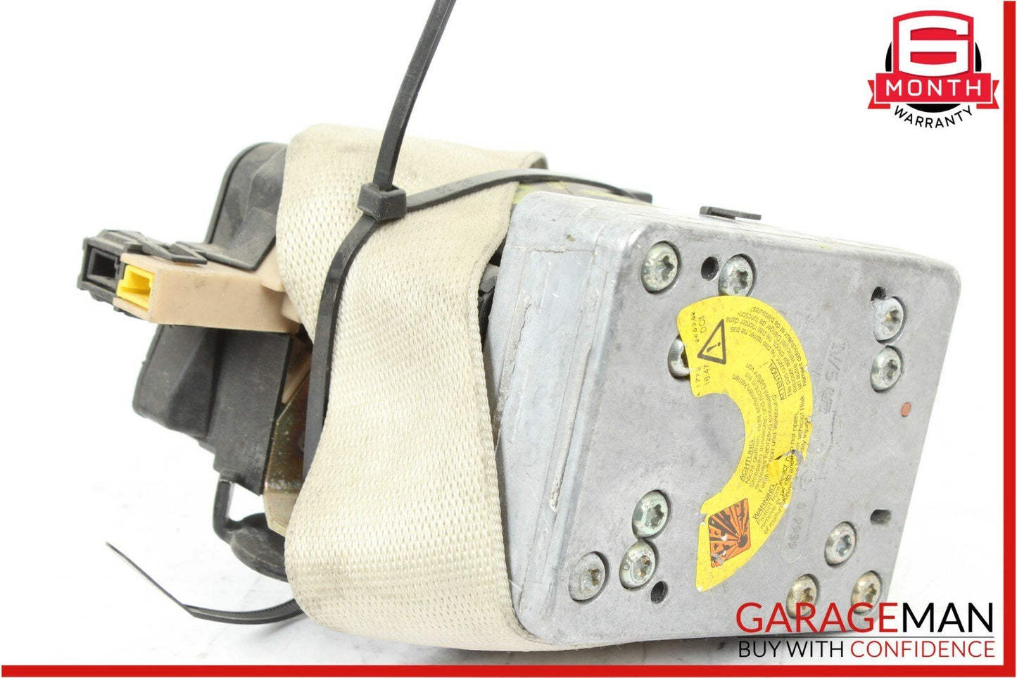 03-06 Mercedes R230 SL500 Front Right Side Seat Belt Seatbelt Retractor Beige