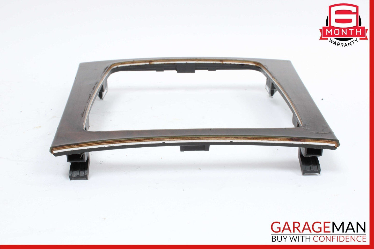 08-15 Mercedes W204 C250 C300 C350 Center Console Shift Shifter Bezel Trim Wood