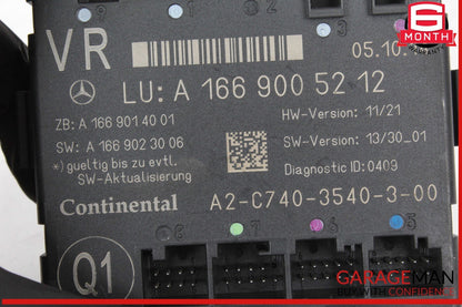 12-19 Mercedes X166 GL450 ML400 GLE350 Front Right Side Door Control Module Unit