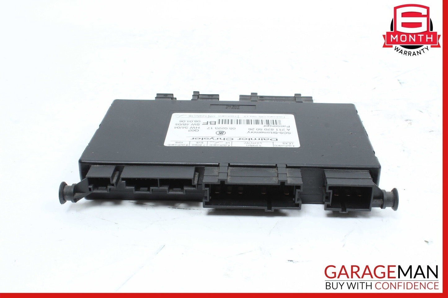 03-12 Mercedes W164 ML500 E63 AMG Front Right Seat Control Module OEM