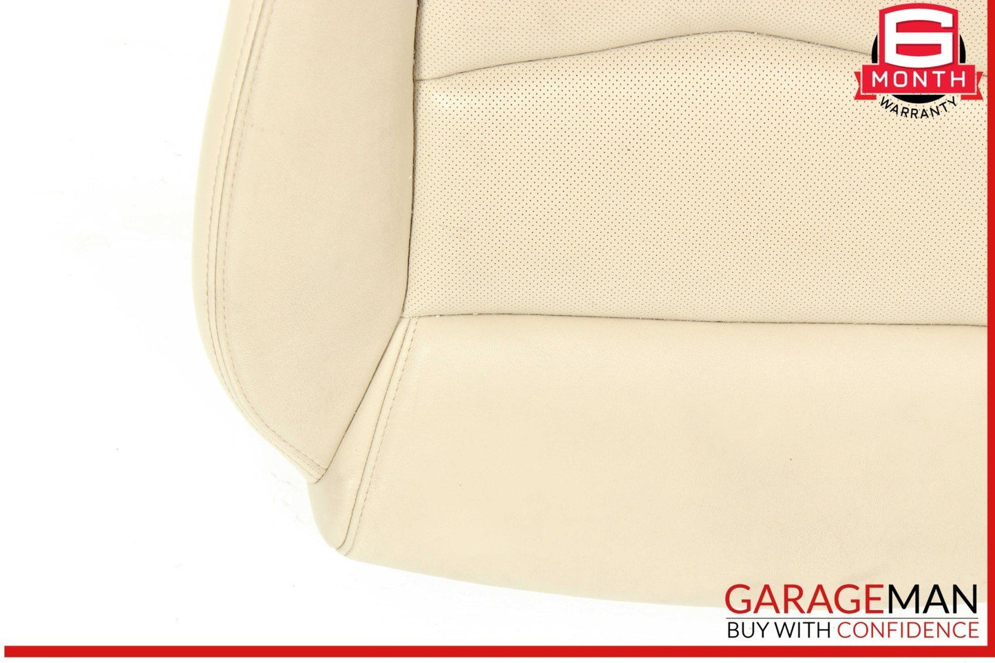 17-19 Cadillac XT5 Front Right Passenger Side Lower Cushion Cover Beige OEM