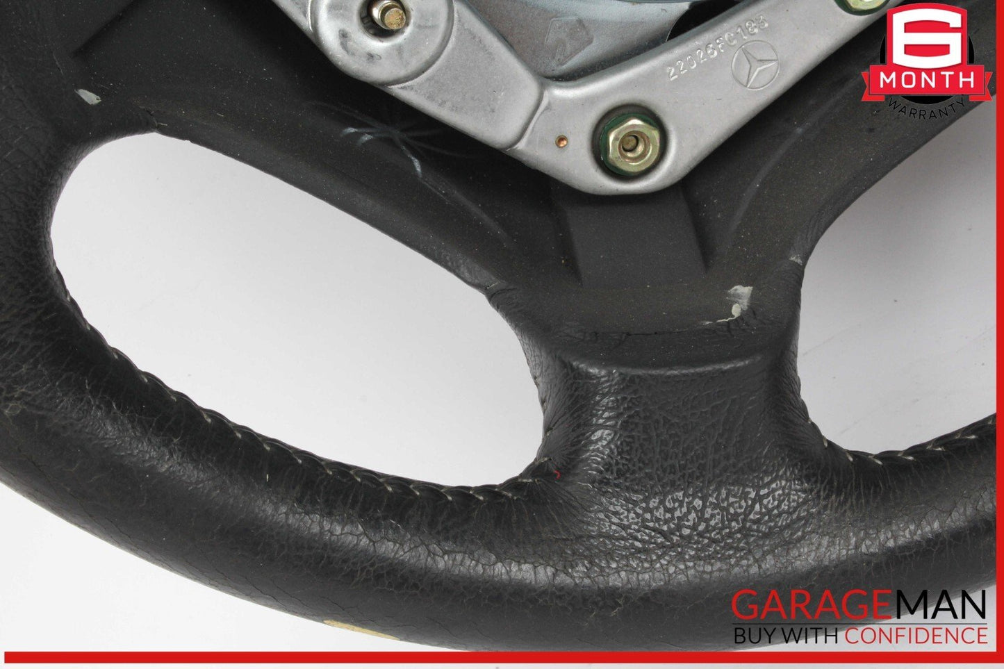 98-05 Mercedes W163 ML500 ML55 AMG 4 Spoke Driver Steering Wheel Black OEM