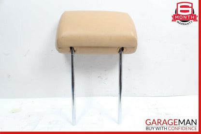 79-91 Mercedes W126 420SEL Front Right / Left Side Seat Headrest Head Rest Brown