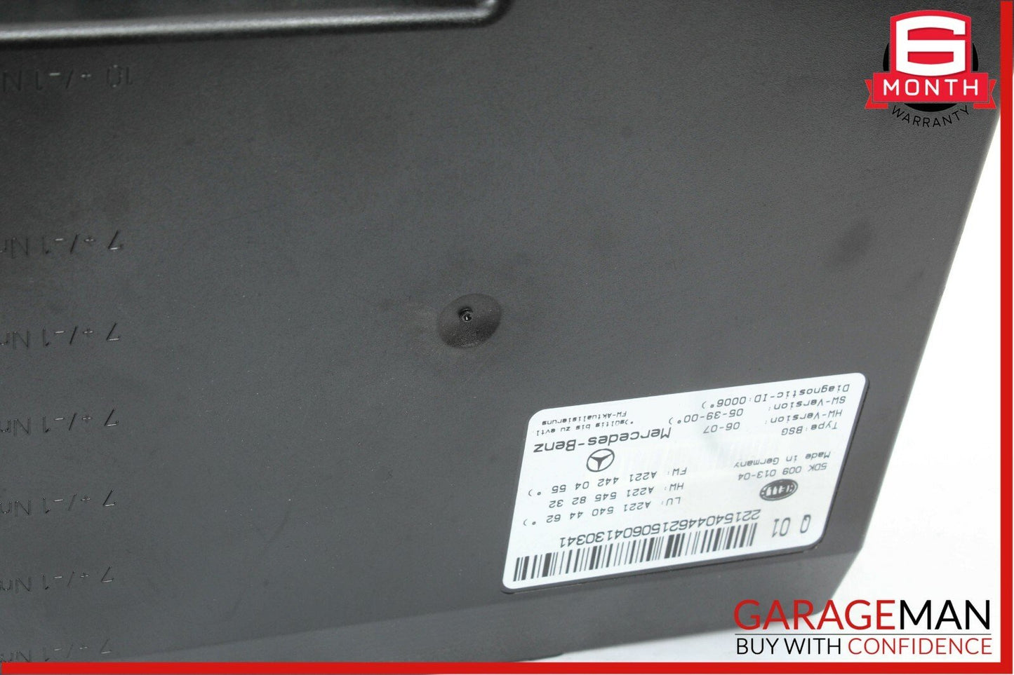 07-14 Mercedes S550 CL600 Electric Power Supply Control Fuse Box Module Unit