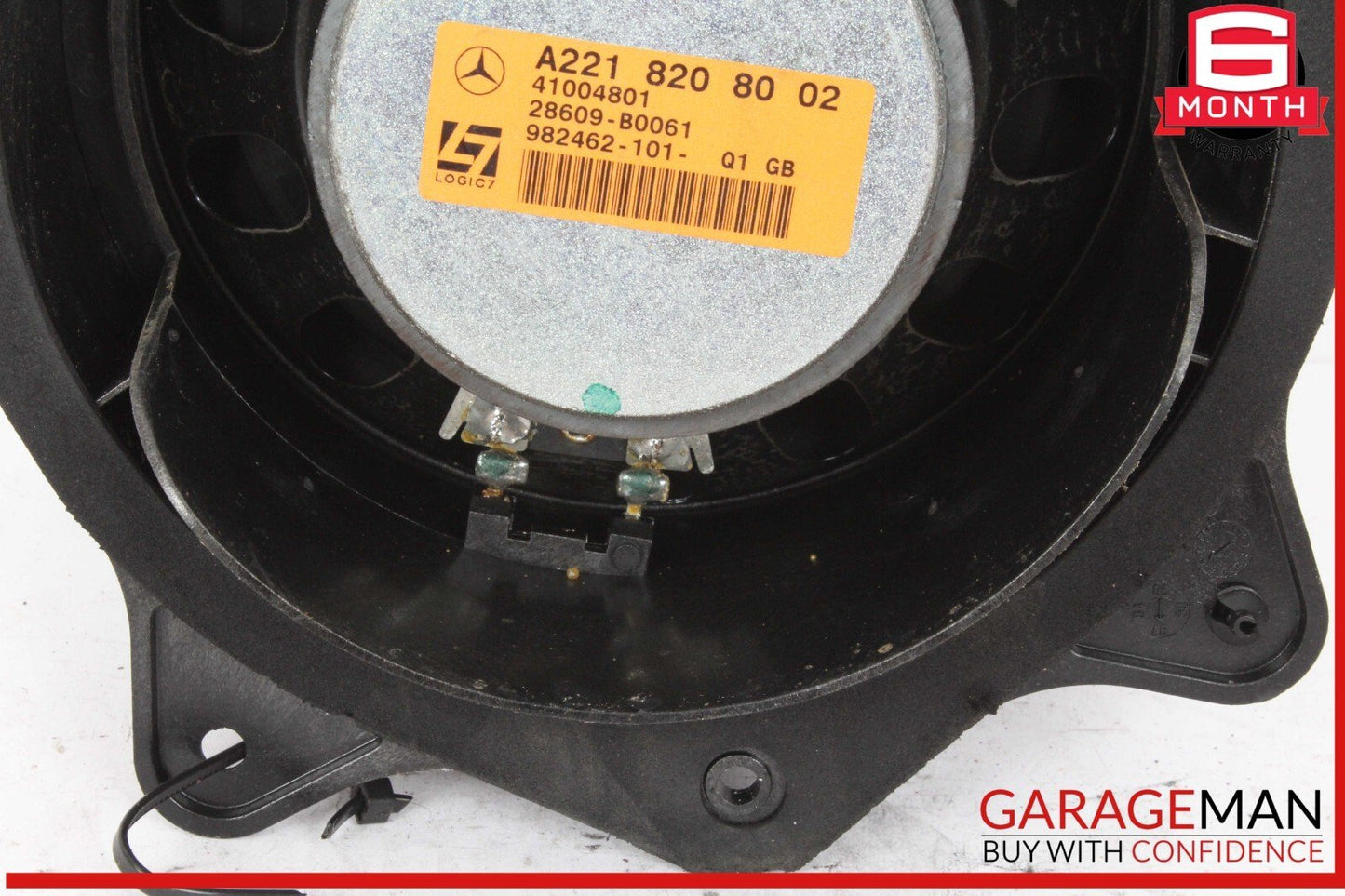 10-13 Mercedes W221 S400 Hybrid Rear Right or Left Door Loud Sound Speaker