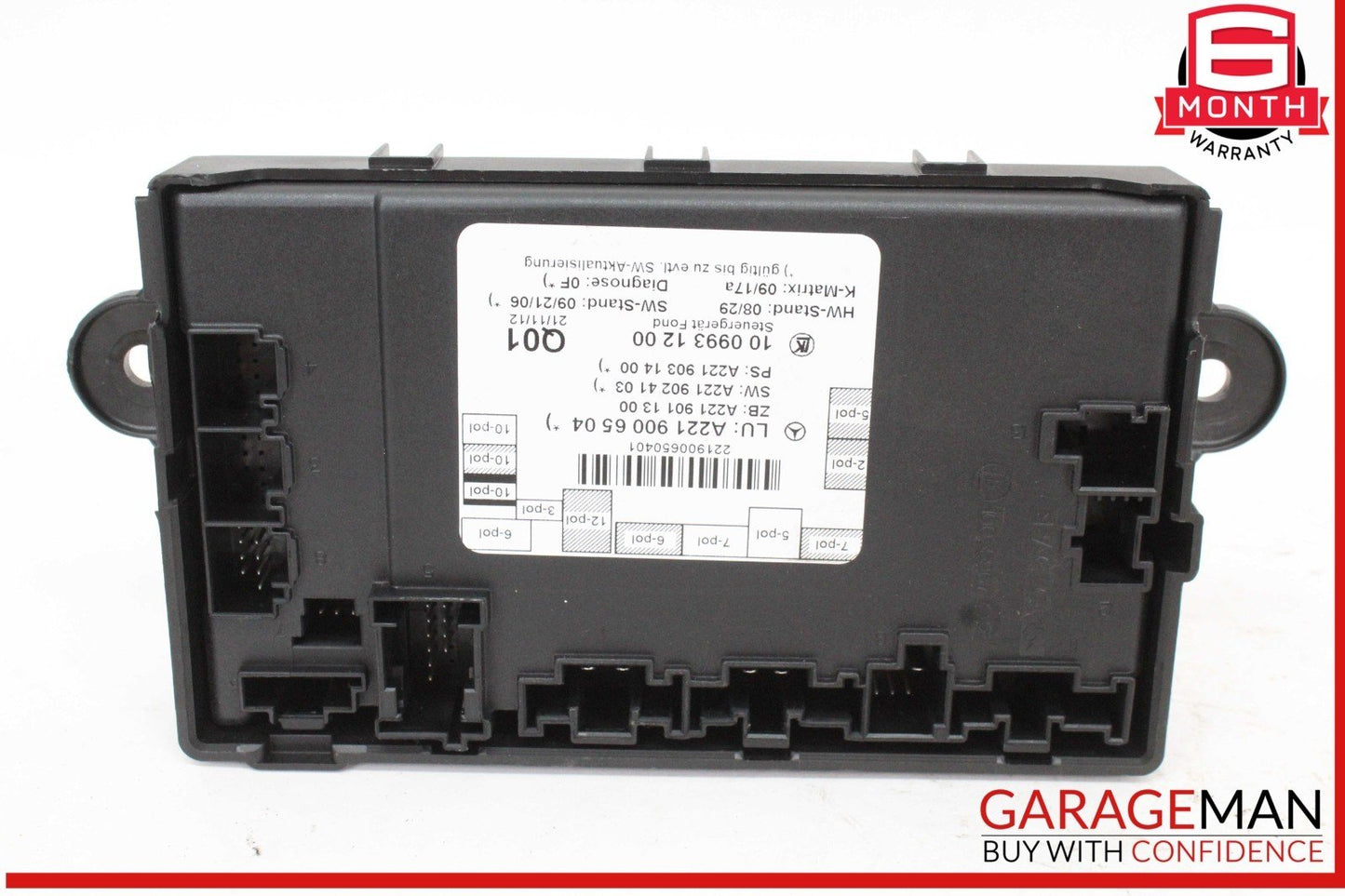 07-13 Mercedes W221 S550 Rear Right or Left Side Door Control Module Unit OEM