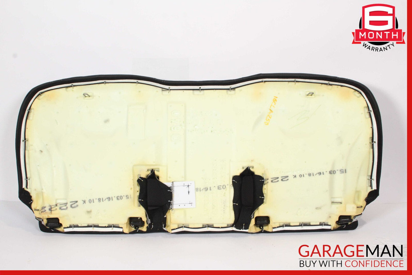 14-18 Mercedes W117 CLA250 Rear Lower Bottom Seat Cushion Cover Black OEM