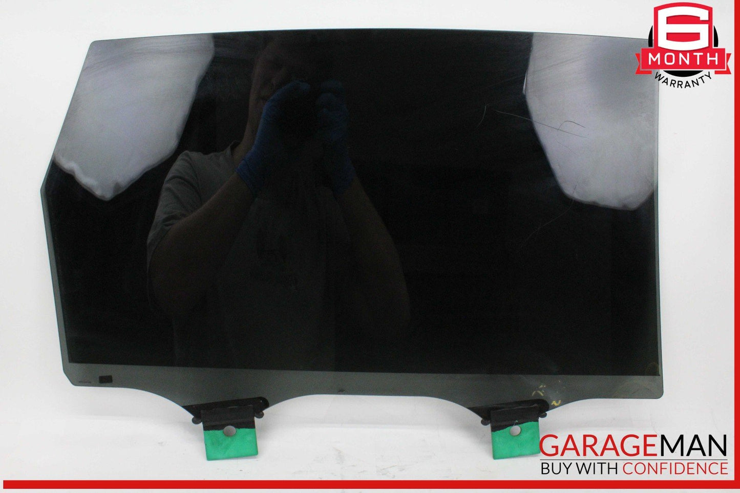 17-24 Audi Q7 Rear Left Driver Side Door Window Glass OEM