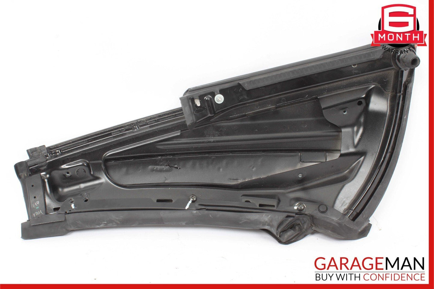 05-11 Mercedes R171 SLK350 Rear Right Side Window Roof C Pillar Panel Black